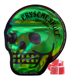 Crystal Skull Magic Mushroom Gummies | 5 Pack | 5000mg