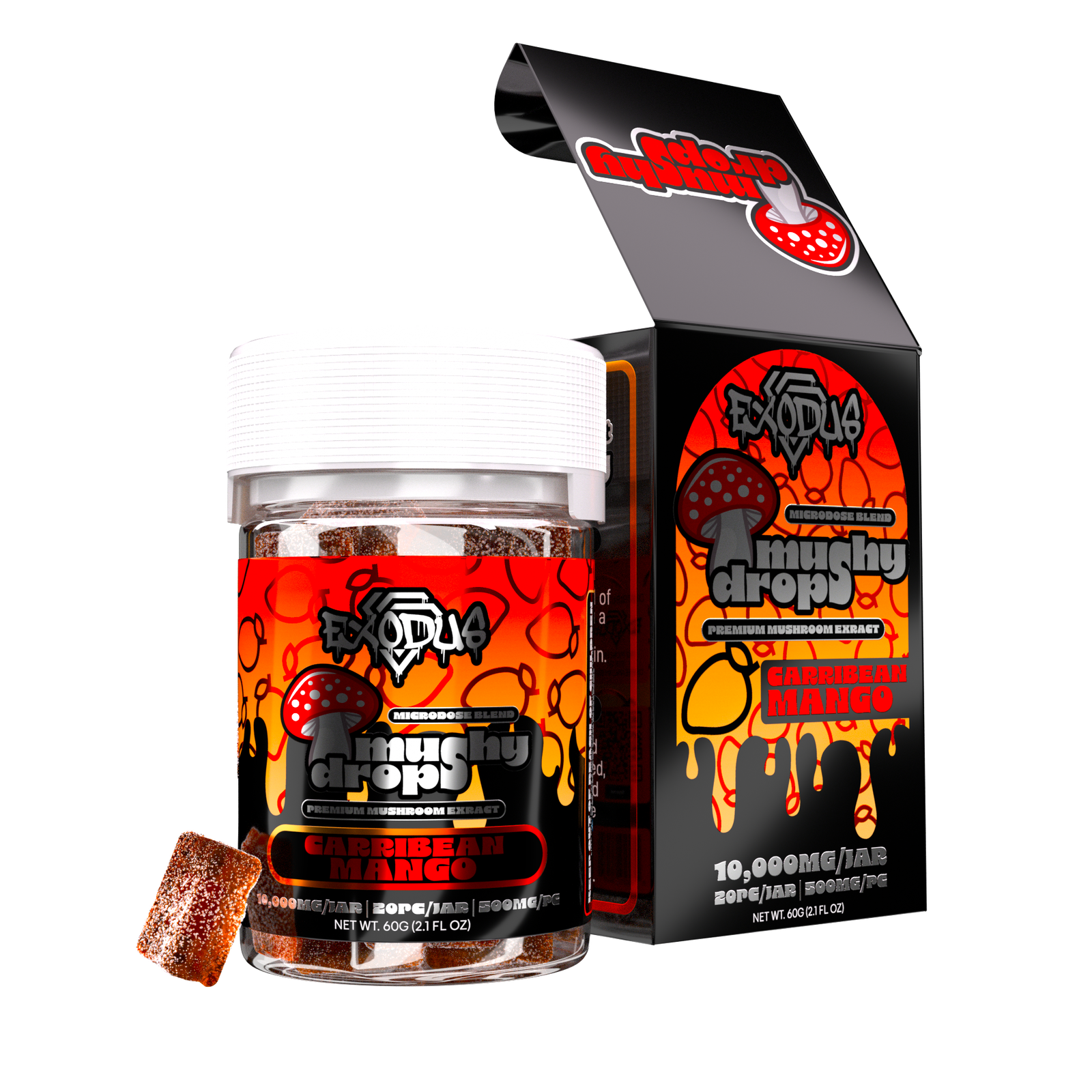 Exodus Mushy Drops microdose blend