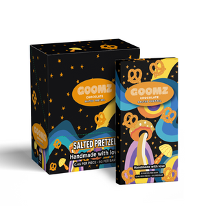 Goomz Nootropic Mushroom Chocolate Bar Focus Blend