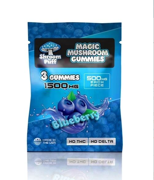 Shroom Puff Magic Mushroom Gummies 1500mg Mushroom Gummies