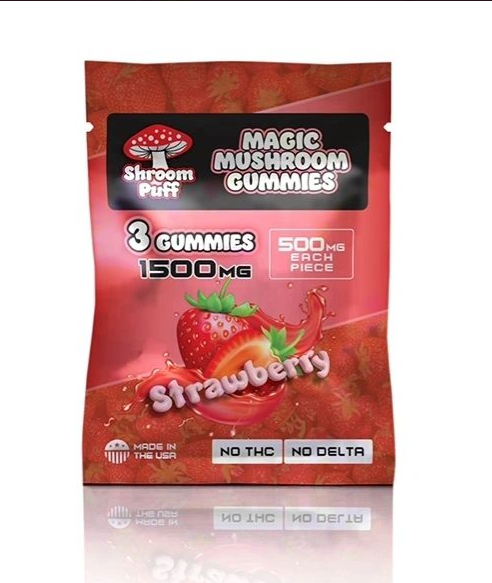 Shroom Puff Magic Mushroom Gummies 1500mg Mushroom Gummies
