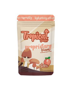 Tropical Bliss Nootropic Mushroom Gummies 10 Pack Vegan