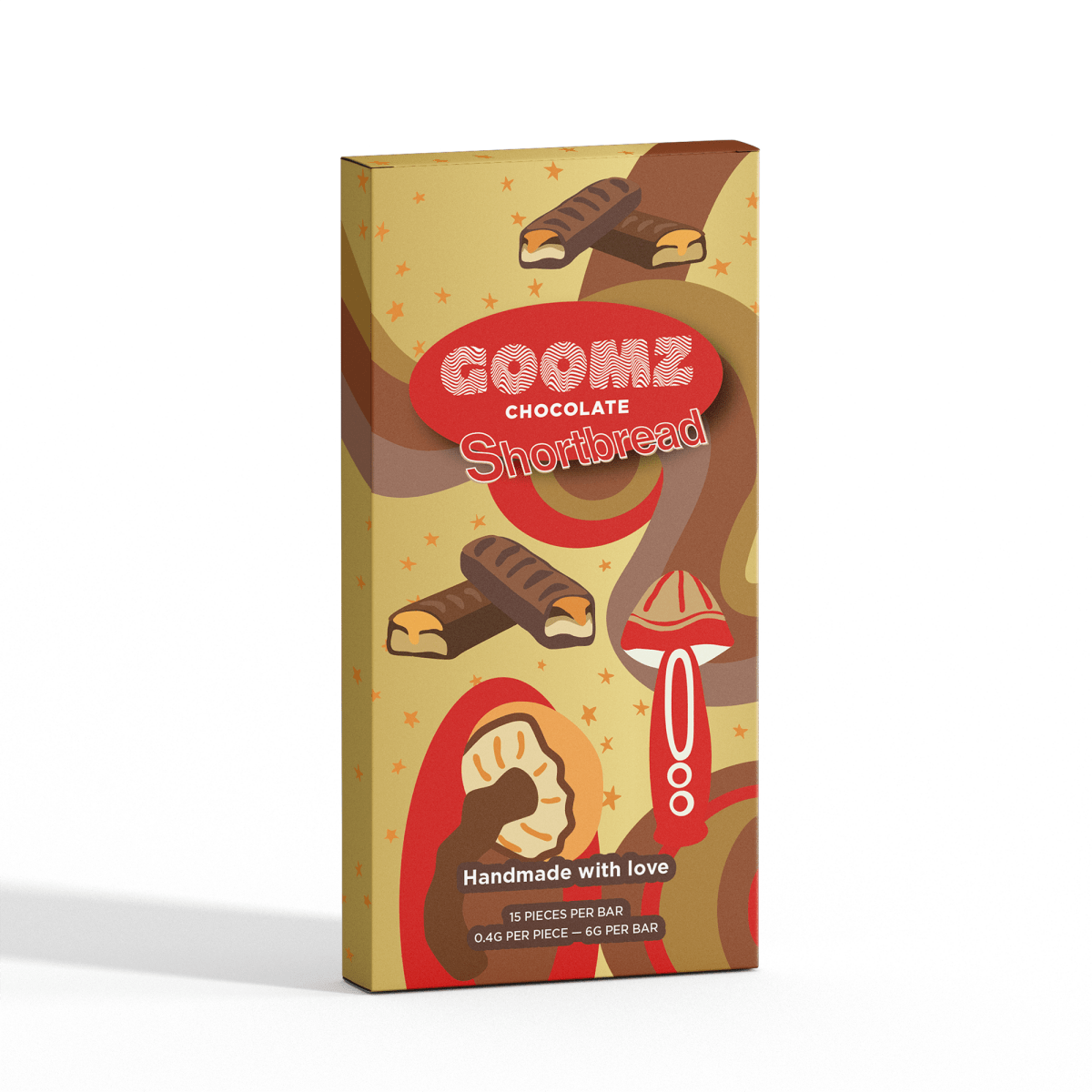 Goomz Chocolate Mushroom Bars