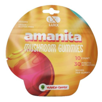 luxx amanita mushroom gummies