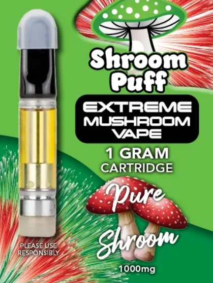 Shroom Puff Extreme Mushroom Vape Cartridge 1G - My Legal Shrooms