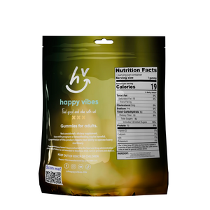 Happy Vibes Smarties Shrooms Mushroom Gummies Focus Blend