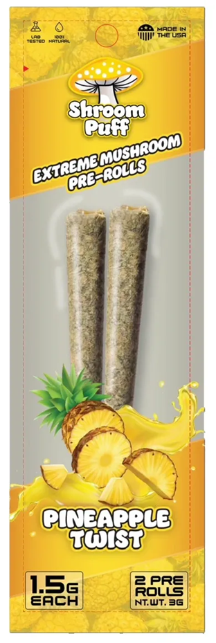 Shroom Puff Extreme Mushroom Pre-Rolls 2 Pack Muscimol