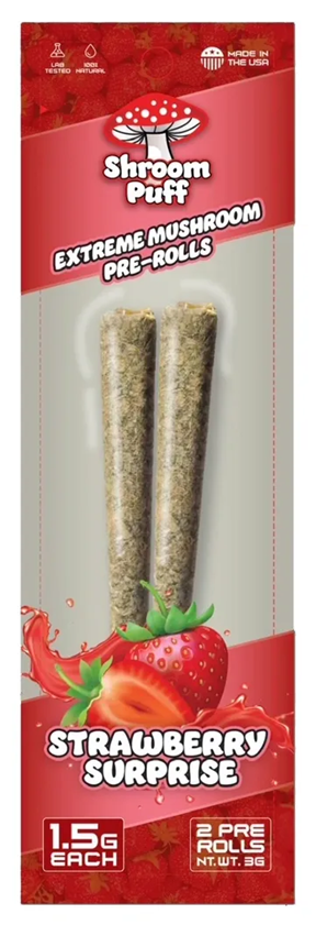 Shroom Puff Extreme Mushroom Pre-Rolls 2 Pack Muscimol