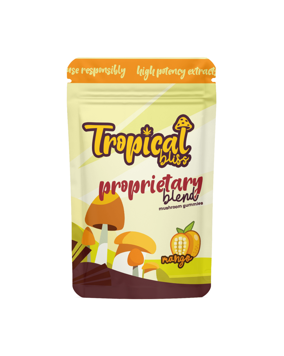 Tropical Bliss  Proprietary Blend Mushroom Gummies