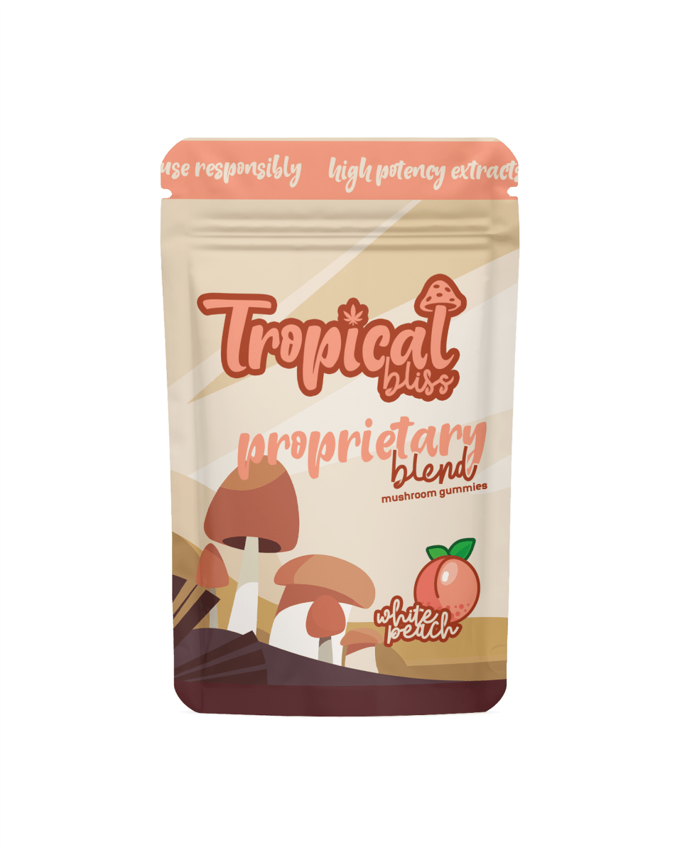 Tropical Bliss  Proprietary Blend Mushroom Gummies