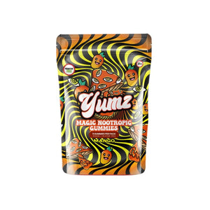 YUMZ Magic Nootropic Mushroom Gummies 5 Pack Vegan Focus Gummies